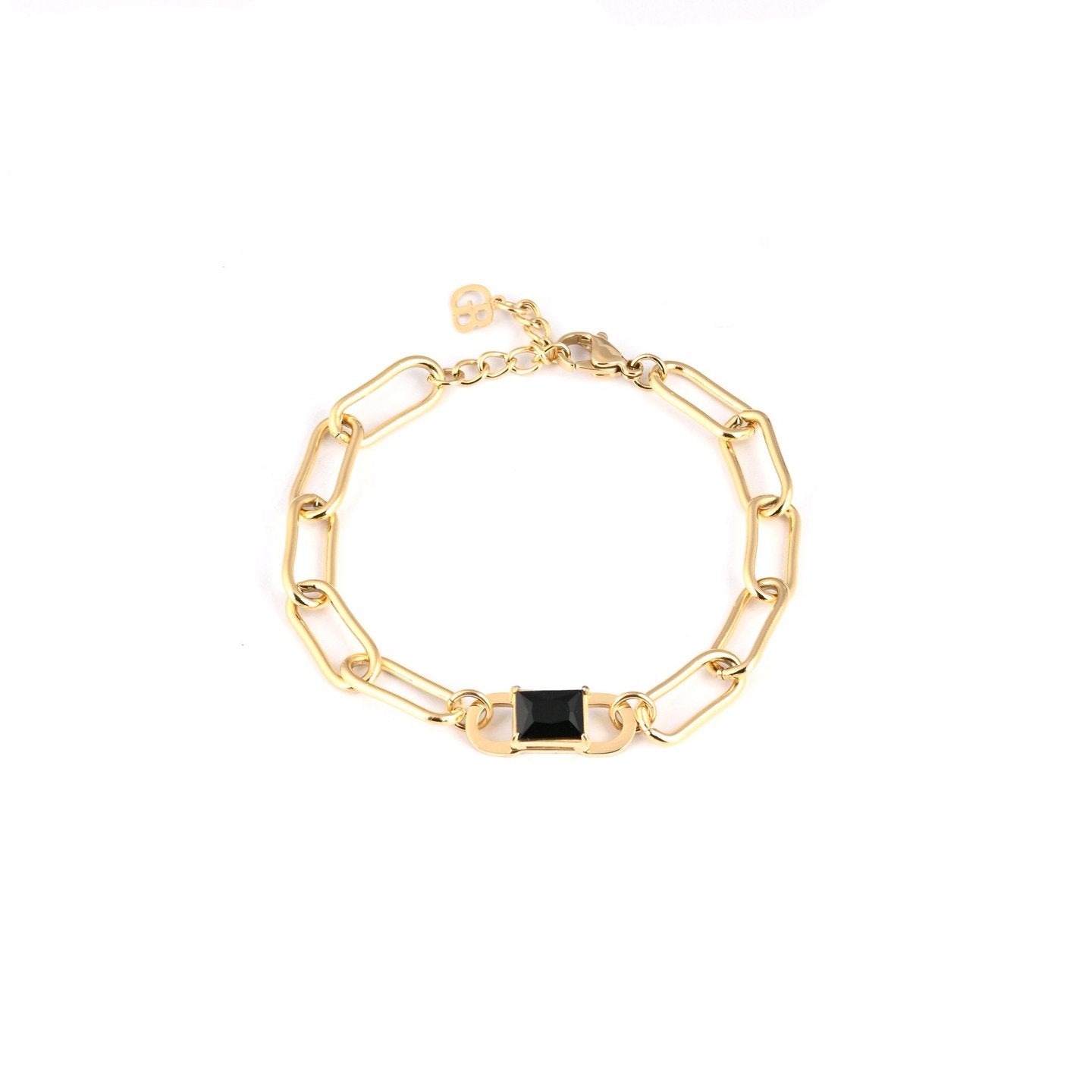 Pulseira de Elos em Aço Inoxidável
