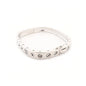 Pulseira Rígida Quadrada Dourada/Prateada