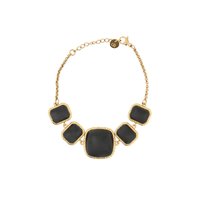 Pulseira BeLove com Pedras Quadradas