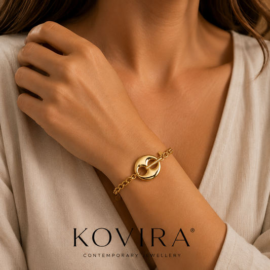 Pulseira Glamour Grão de Café