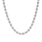 Colar Prestige com Pendente Quadrado Brilhante