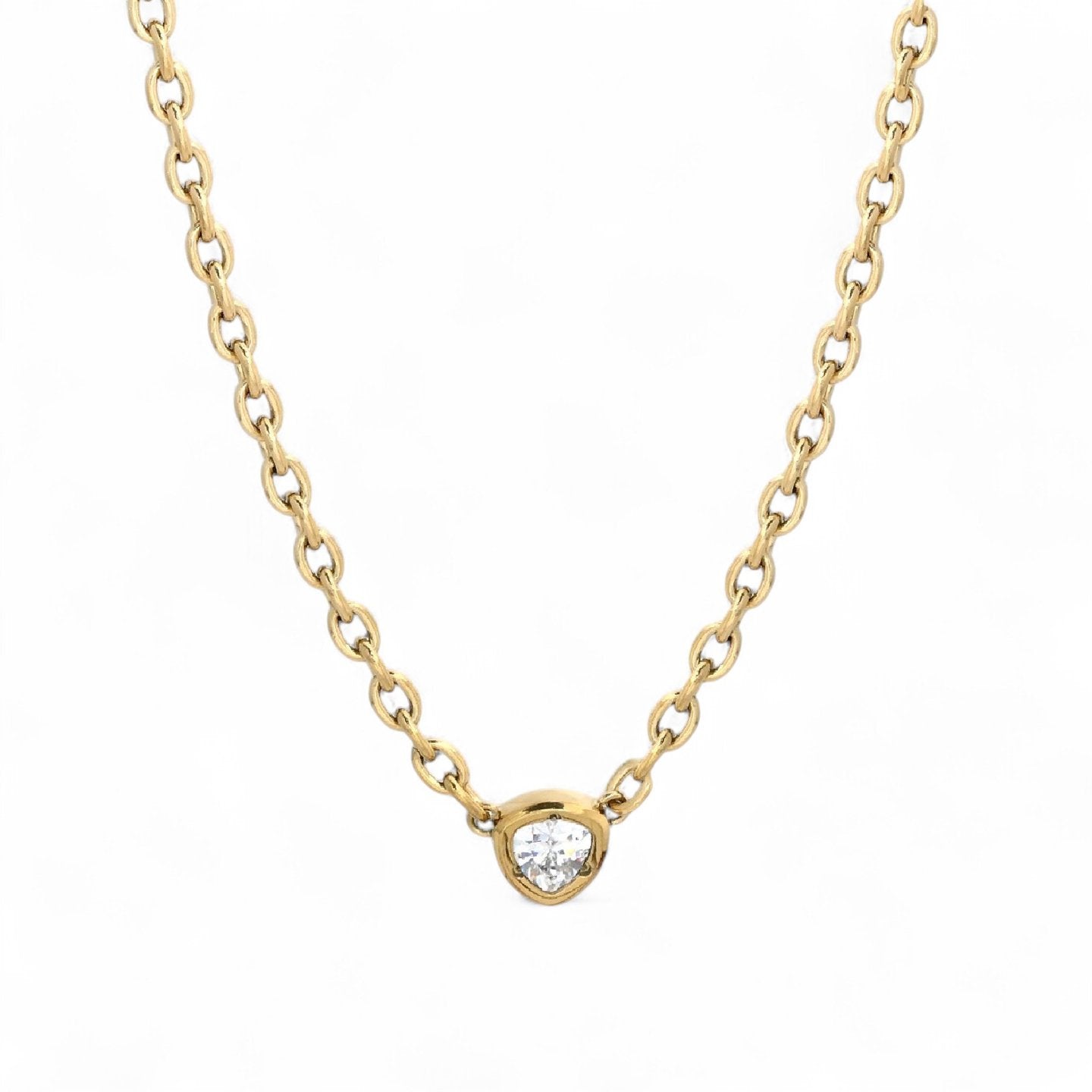 Colar Delicate com Zircónia