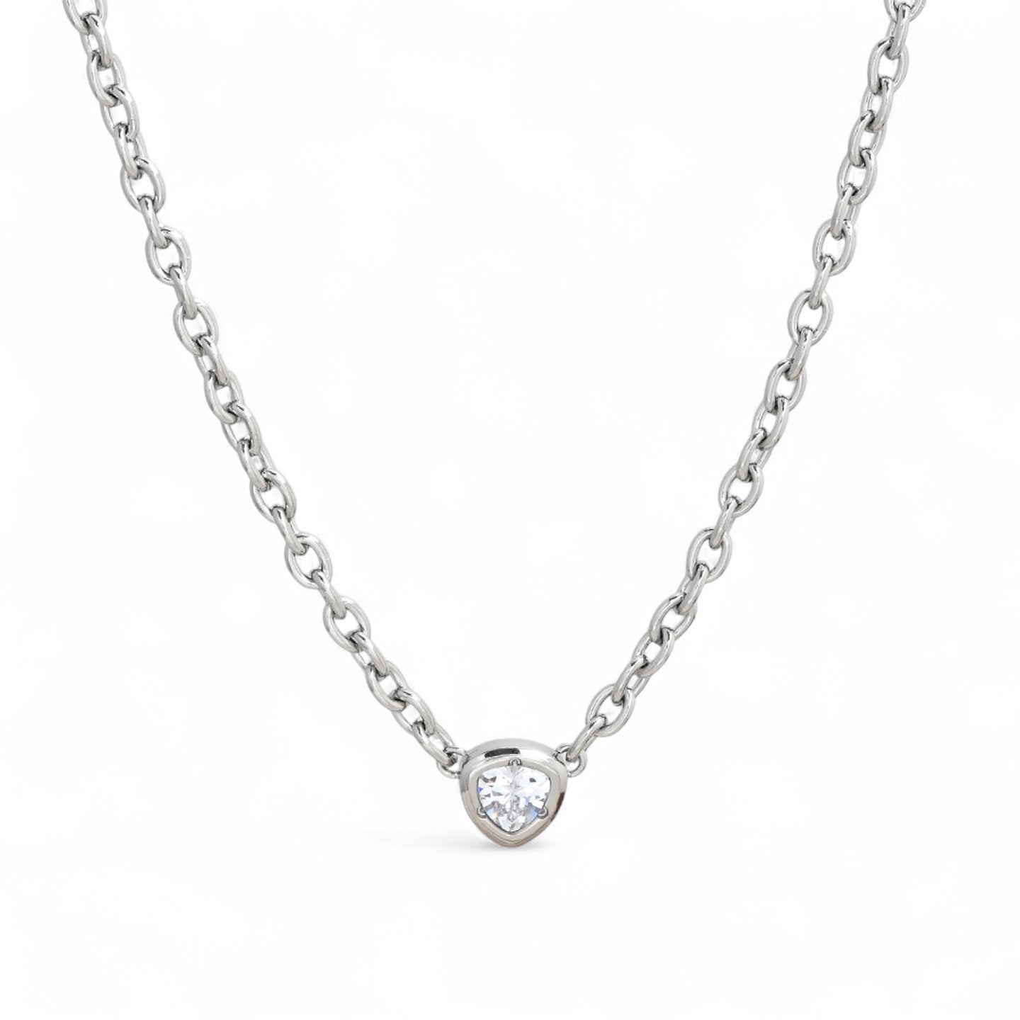 Colar Delicate com Zircónia