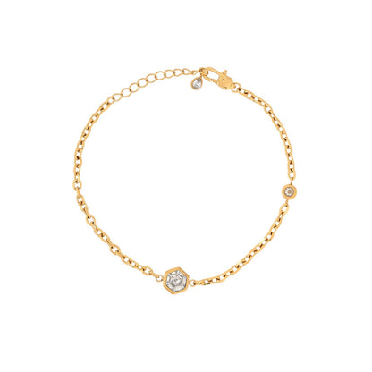 Pulseira Delicate com Zircónia