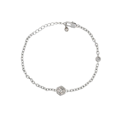 Pulseira Delicate com Zircónia
