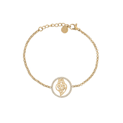 Pulseira Encantos Portugal com Zircónias