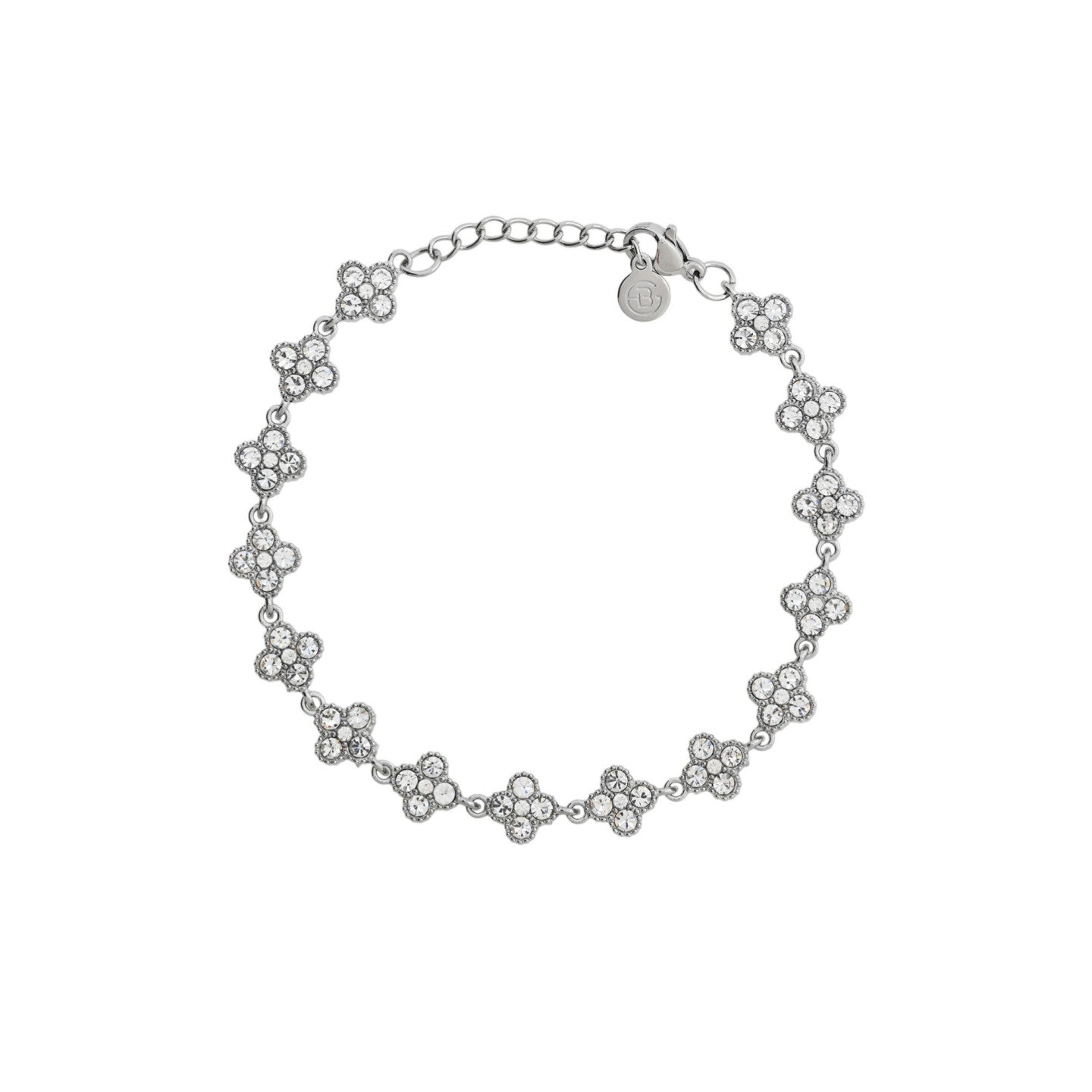 Pulseira Prestige com Trevos e Zircónias