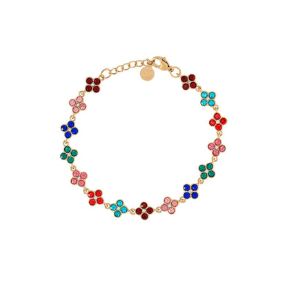 Pulseira Prestige com Trevos e Zircónias