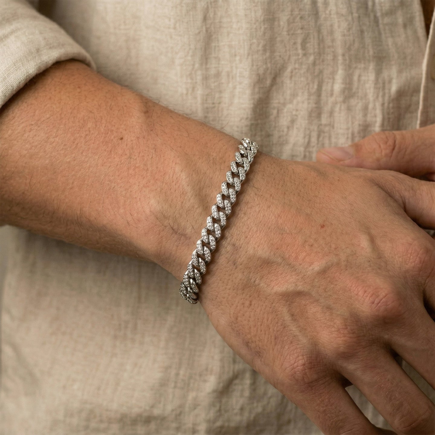 Pulseira Delicate com Zircónias