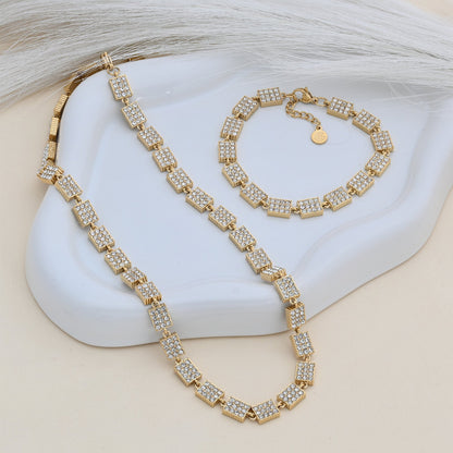Pulseira Prestige Retangular com Zircónias