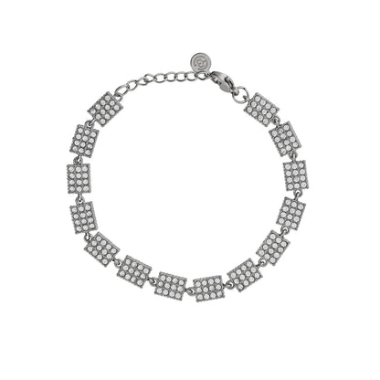 Pulseira Prestige Retangular com Zircónias