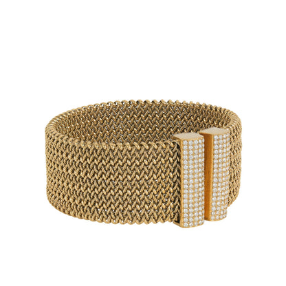 Pulseira Rígida com Zircónias