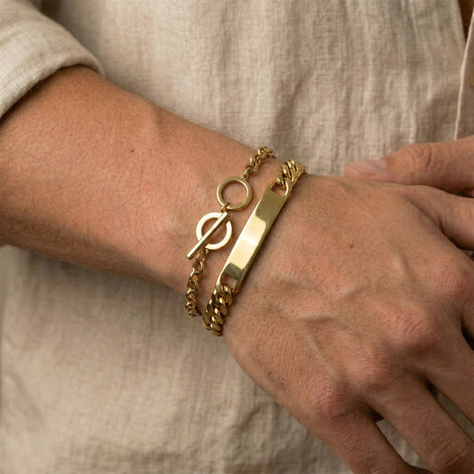 Pulseira de Homem com Corrente