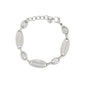 Pulseira em Aço com Elos Compridos