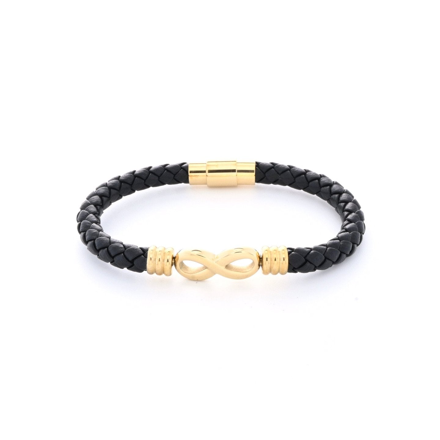 Pulseira Infinito em Aço Inoxidável