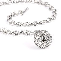 Colar Prestige com Esfera Brilhante